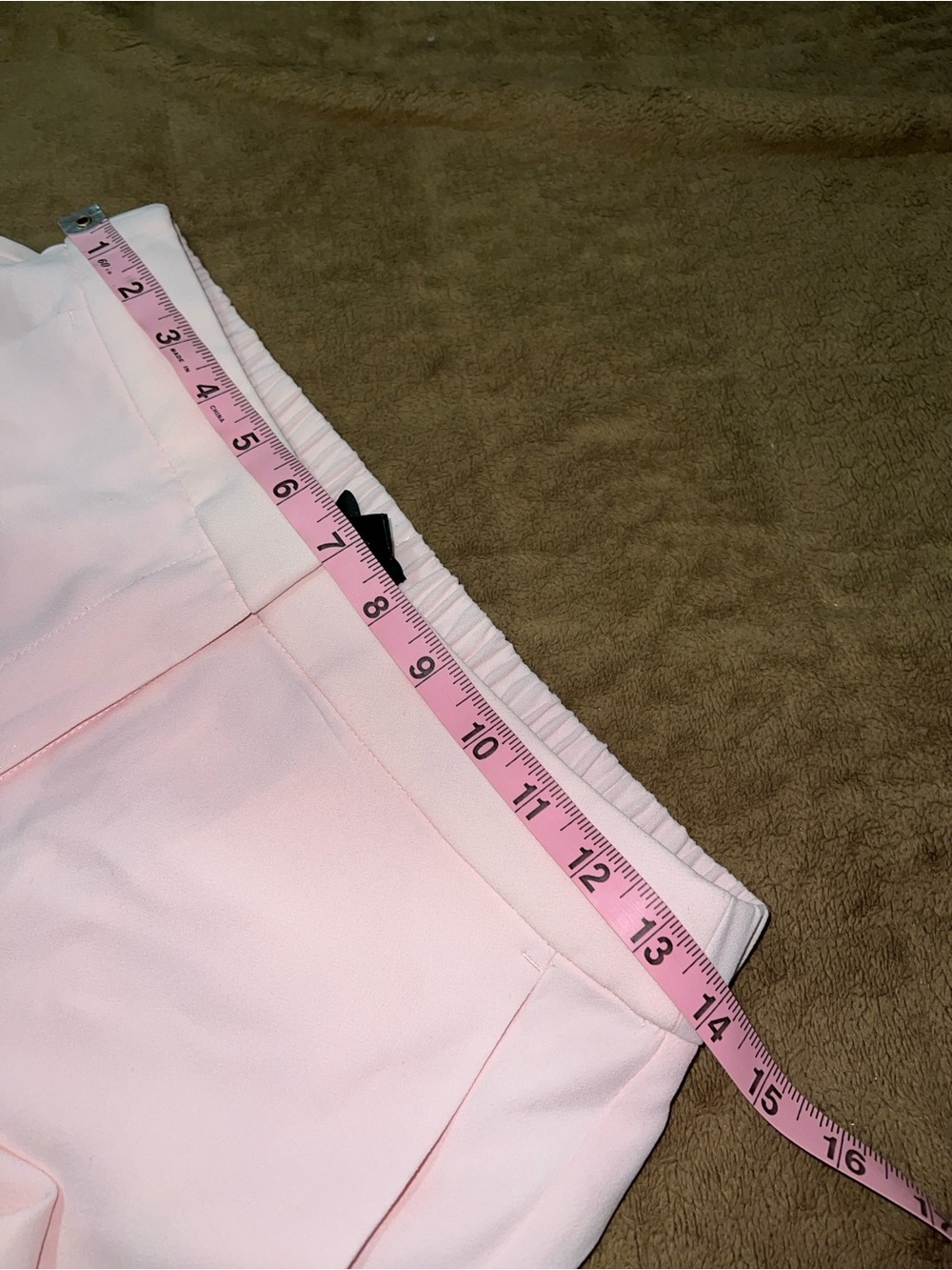 J. Crew Light Pink Bermuda Shorts 100%polyester size 4 - Picture 5 of 7